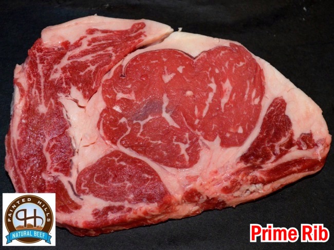Prime Rib Roasts & Steaks From Painted Hills Ranch